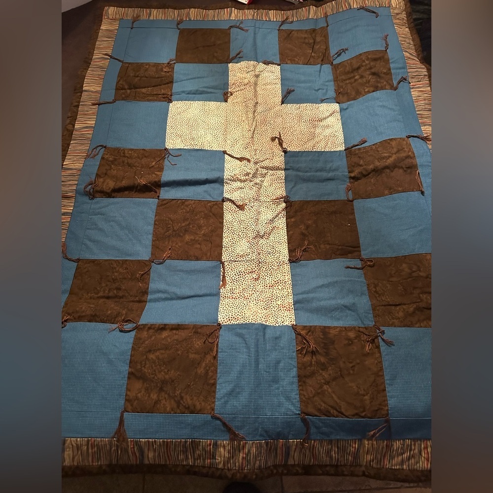 Cross quilt